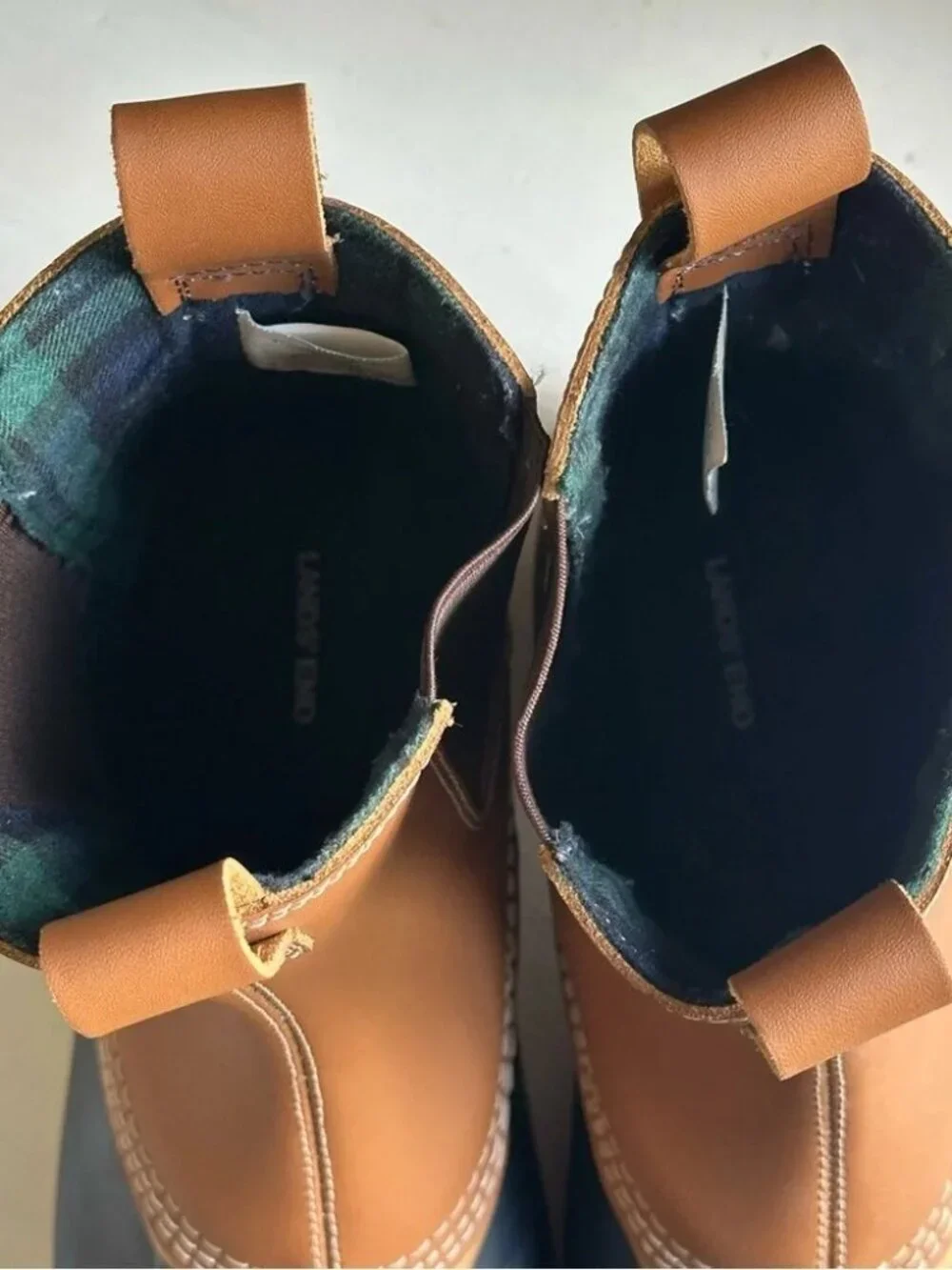 Lands End Chelsea Pull On Duck Boots Size 11B